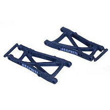 Losi LOSA9802 - Rear Arms,Graphite (XXCR,XX4,XXX)