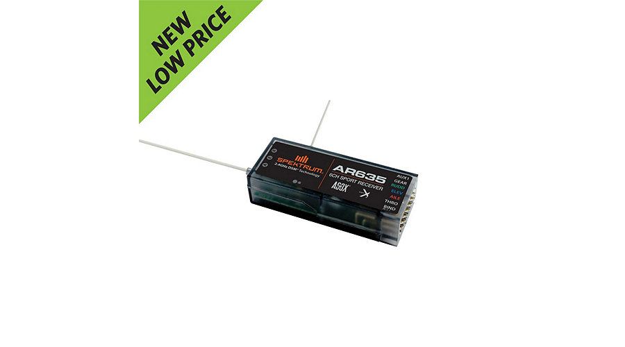 Spektrum SPMAR635 - 6-Channel AS3X Sport Receiver