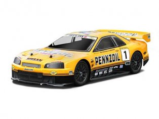 HPI 7467 - 200mm Nissan Skyline R34 GT-R GT Clear Body
