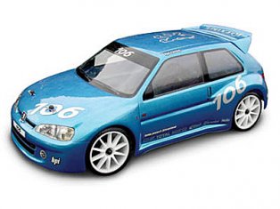 HPI 7241 - 190mm Peugeot 106 Maxi Clear Body, Wheelbase 237mm