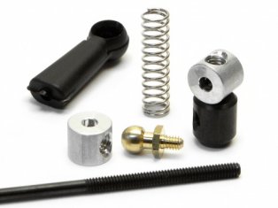 HPI A889 - Slide Carb Throttle Linkage Set (RTR Nitro RS4, Nitrio RS4 2)