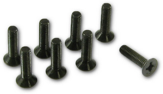 Tech 9404 - 3x12 Flat Head Screw 8pcs