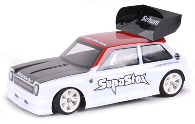 Schumacher G890 - SupaStox Hot Hatch Type TS Clear Body (1:12)