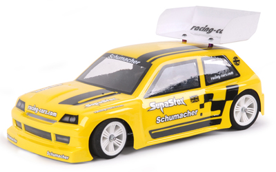 Schumacher G891 - SupaStox Hot Hatch Type RC Clear Body (1:12)