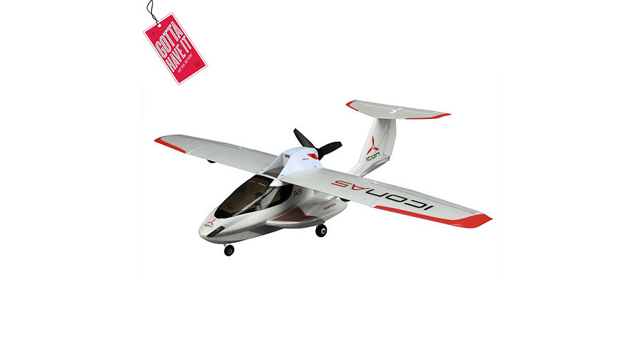ParkZone PKZU2380 - Ultra Micro ICON A5 BNF with AS3X Technology