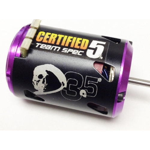 Trinity TEP1081BCM - D3.5 13.5T Handbuilt Big Blue Stator Certified 4900Kv Brushless Motor