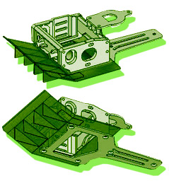 ABC 69260 - Diffuser A (Tamiya F103)