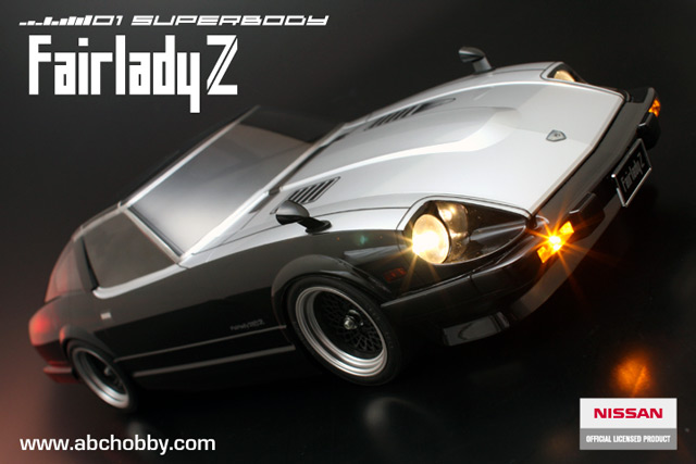 ABC 66122 - 190mm Nissan Fairlady Z Clear Body 