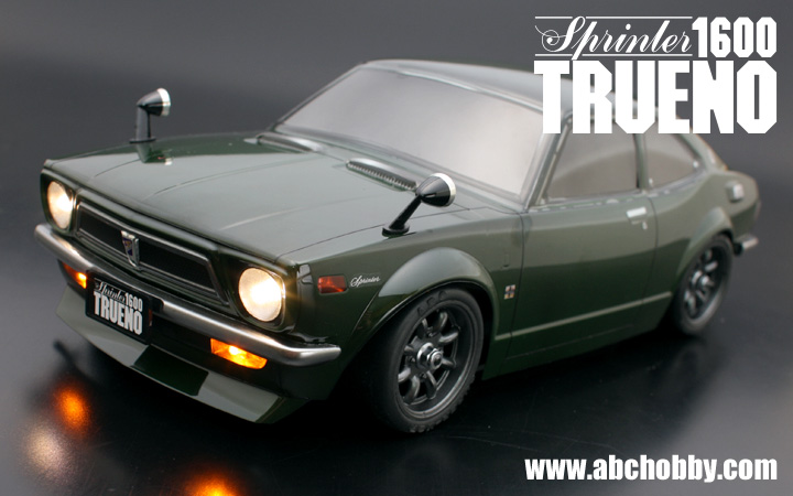 ABC 66317 - Toyota Sprinter 1600 Trueno Clear Body (1:10 MIni)