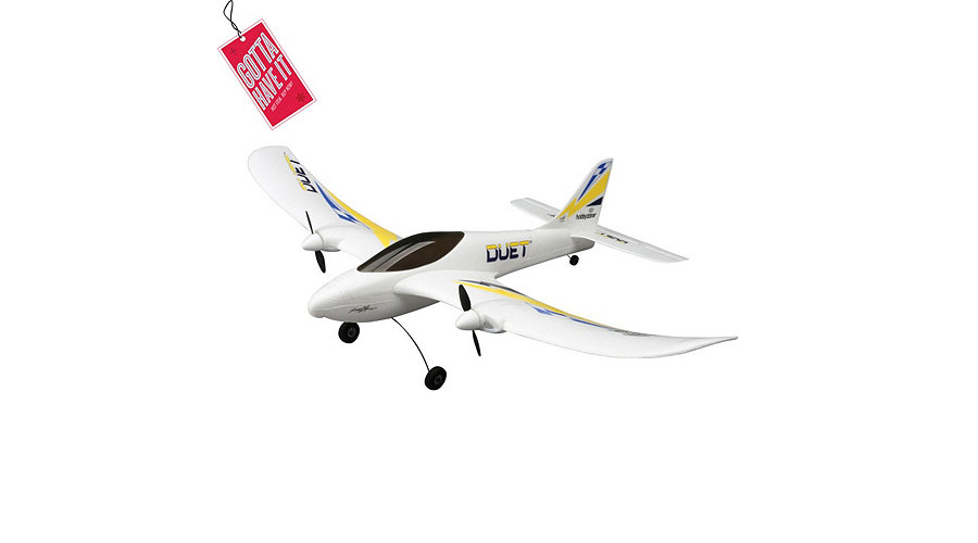 HobbyZone HBZ5300 - Duet RTF 523mm (EP Aeroplane)
