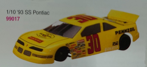 Parma 99017 - 93 Pontiac Body (Pro-10 SS) *DISCONTINUED*