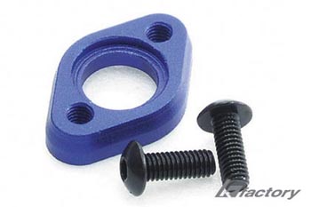 K-Factory K1428 - Alum. Throttle Linkage Mount-Blue (Team Magic G4)