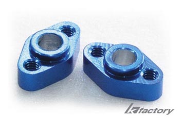 K-Factory K1432 - Alum. Sliding Steering Rail Mount-Blue (Team Magic G4)
