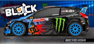 HPI 111224 - Ken Block 2013 GRC Micro RS4 With Ford Fiesta H.F.H.V. Body