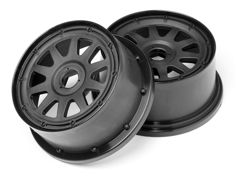HPI 104975 - TR-10 Wheel Black 120x60mm 4mm Offset (Baja 5SC)
