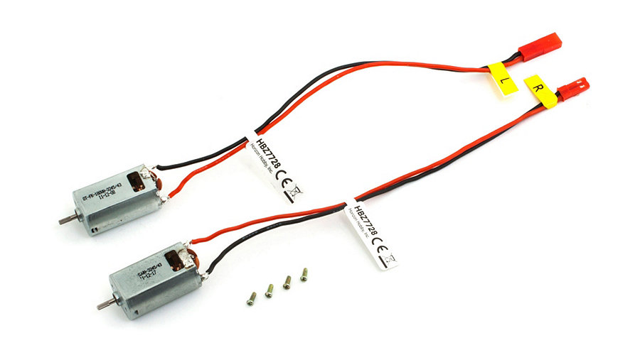 HobbyZone HBZ7728 - Brushed 180 Motor Set (Firebird Delta Ray)