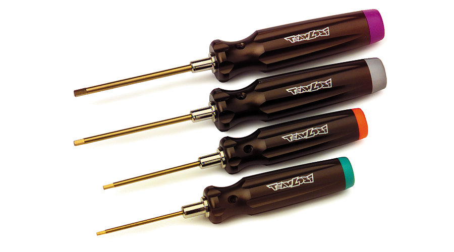 Losi LOSA99109 - Losi Race Wrench, Metric 4pcs Set