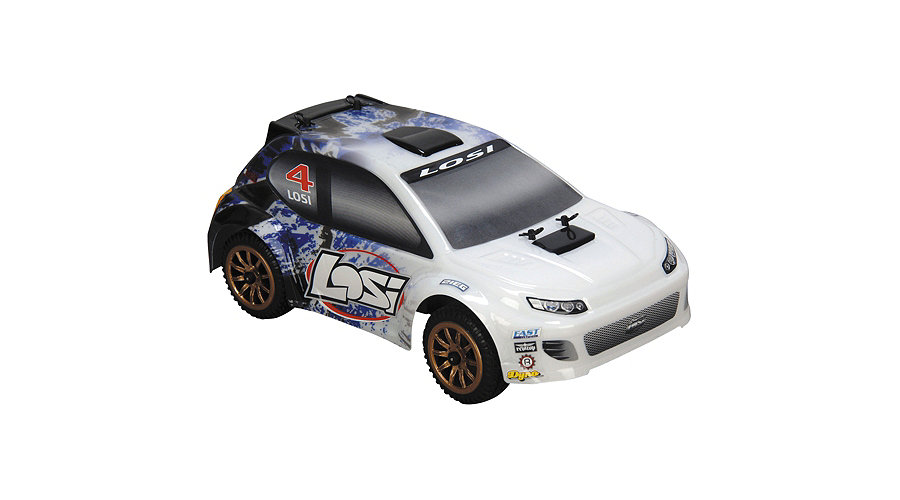 Losi LOSB1789 - 1/24 4wd Rally Painted Body , Blue