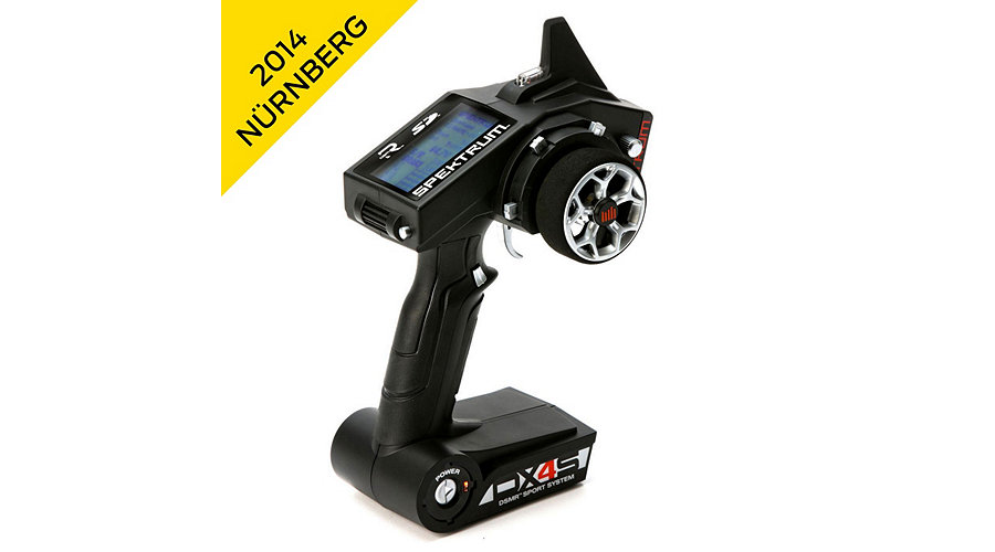 Spektrum SPM4010 - DX4S 4-Channel DSMR AVC Radio System with SRS4210 & SR410 Receivers