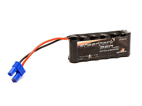 Dynamite DYNB0104 - 7.2V 260mAh NiMH 6C Flat Battery Pack (ProBoat Impulse 9, Blackjack 9)