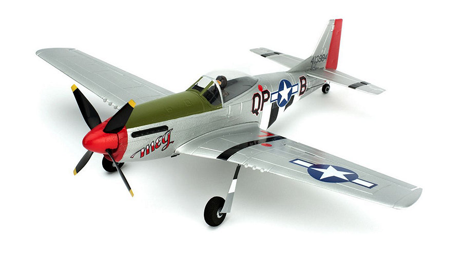 ParkZone PKZU2400 - Ultra Micro P-51D Mustang RTF with AS3X Technology