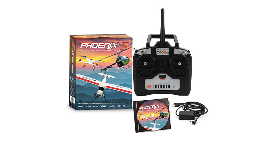 RunTime Games RTM50R4400 -  Phoenix R/C Pro Simulator V5.0 with DX4e
