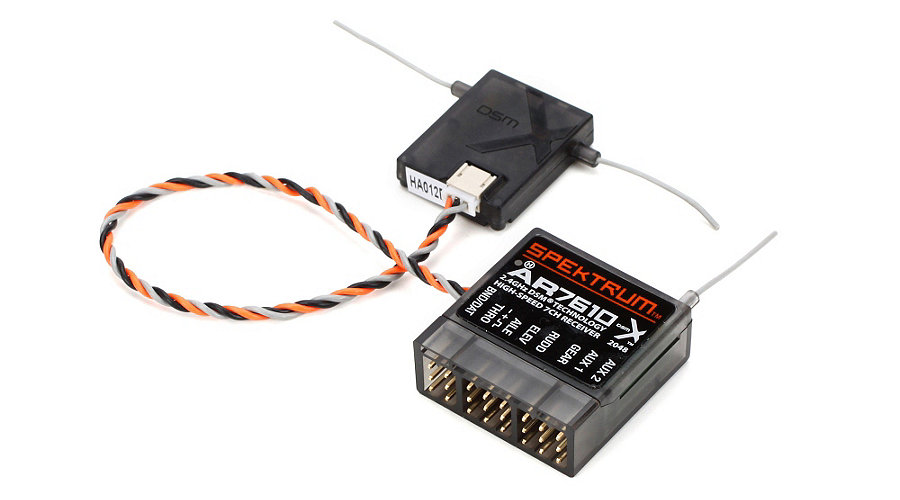 Spektrum SPMAR7610 - 7-Channel DSMX Hi Speed Receiver