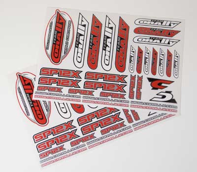 Corally 90084 - Corally Sticker Sheets SP12X-Design