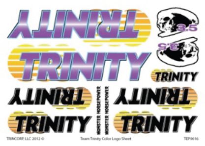Trinity TEP9016 - Team Trinity Color Logo Sheet