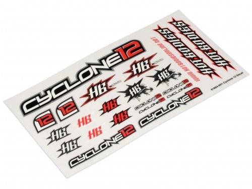 Hot Bodies 61664 - Cyclone 12 Logo Decal