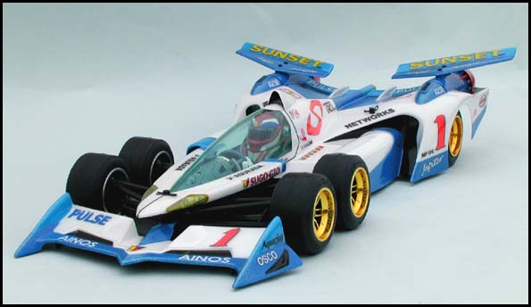 Chevron CFS003A - V-Asurada AKFO G Body Set with Driver
