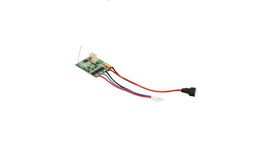 Spektrum SPMAS6410NBL - AS6410NBL DSMX 6Ch AS3X Receiver with BL ESC