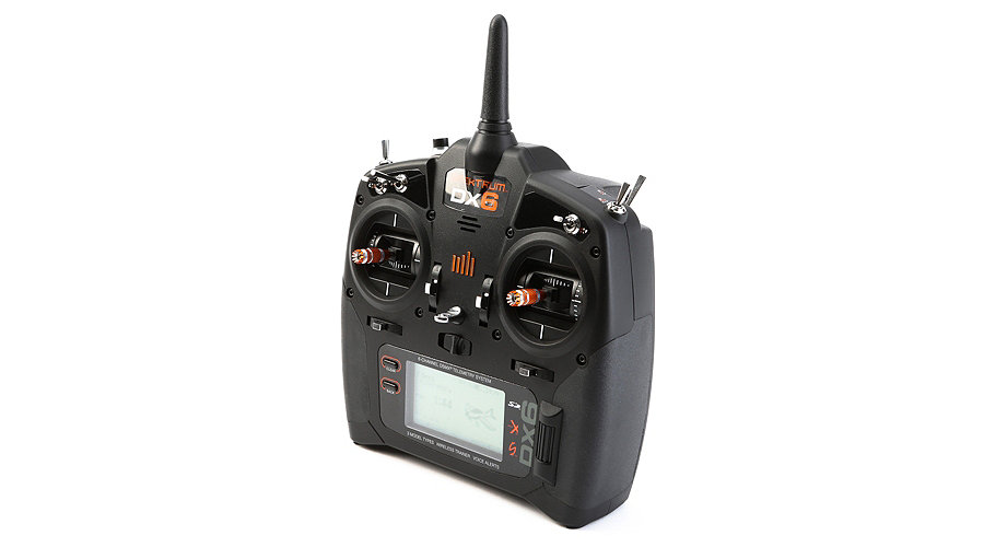 Spektrum SPM6700 - DX6 6-Channel DSMX® Transmitter with AR610 Receiver, Mode 2