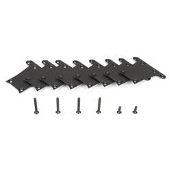 TLR TLR331013 - Skid Plate, Chassis, 8pcs (22-4)