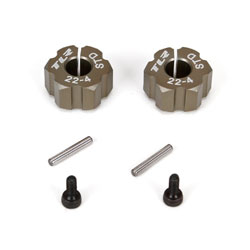 TLR TLR332010 - Rear Hex, Std Width, Alum (22-4)