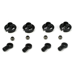TLR 5095 - Shock End Set w/ Spring Cups, 12mm Shock (22)