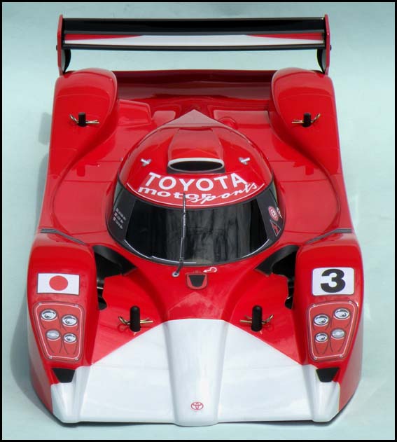 Chevron FSL027 - Toyota GT-One Clear Body (Tamiya F103GT, Kawada 