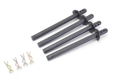 Schumacher U4529 - Body Posts & R Clips (Mi5evo)
