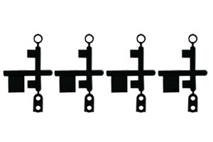 Kawada TM-05 - Plastic Parts E, Post & Nuts (M24, M24 Mid)