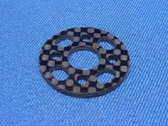 Jet Racing PRO2-23 - Graphite Spur Gear Adaptor (HPI Pro2)