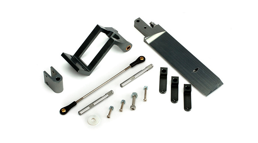 ProBoat PRB4253 - Dual Rudder Conversion kit (Impulse 31)