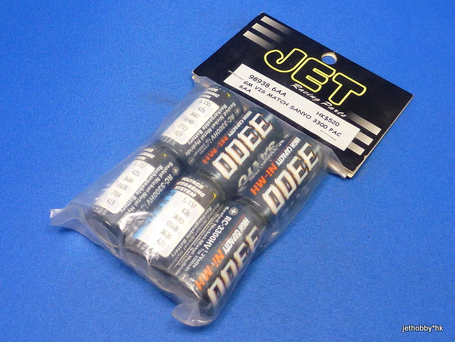 Jet Racing 98938.6AA - GM VIS Matched Sanyo 3300 Pac 6AA
