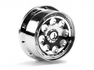 HPI 3333 - Outlaw Wheel Chrome 120x60mm -4mm Offset 2pcs *DISCONTINUED*