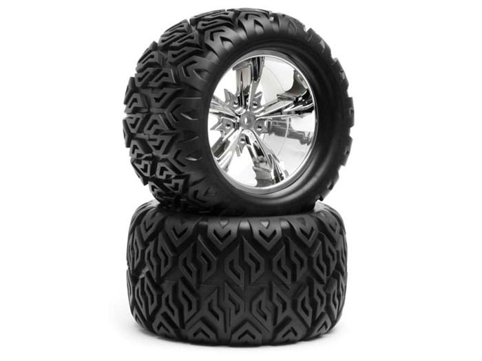 Hot Bodies 66422 - Slayer Wheel With V-Block 2pcs (SAVAGE X)