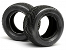 Hot Bodies 66222 - Stadium Racing Tire Hard 2pcs (Lightning Stadium Pro-R / PRO / RR)