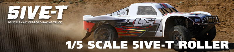 Losi LOSB0024 -  1/5 Scale 5ive-T Roller