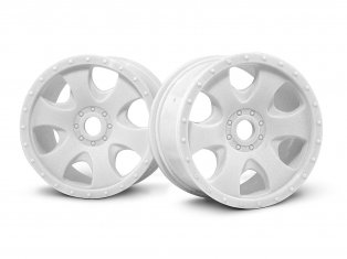 HPI 3190 - Warlock Wheel White 83x56mm 2pcs