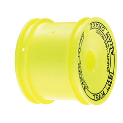 Losi LOSA7057 - FR Truck Wheels, Yellow (Drake)