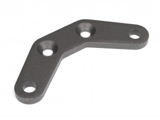 HPI 102159 - Front Upper Brace 6x60x4mm Gunmetal (Baja 5B 20)