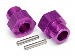 HPI 86469 - Wheel Hex Hub 24x27mm Purple 2pcs (Baja 5B)